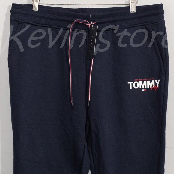 Navy Tommy Hilfiger Men’s Jogger - Picture 3 of 9